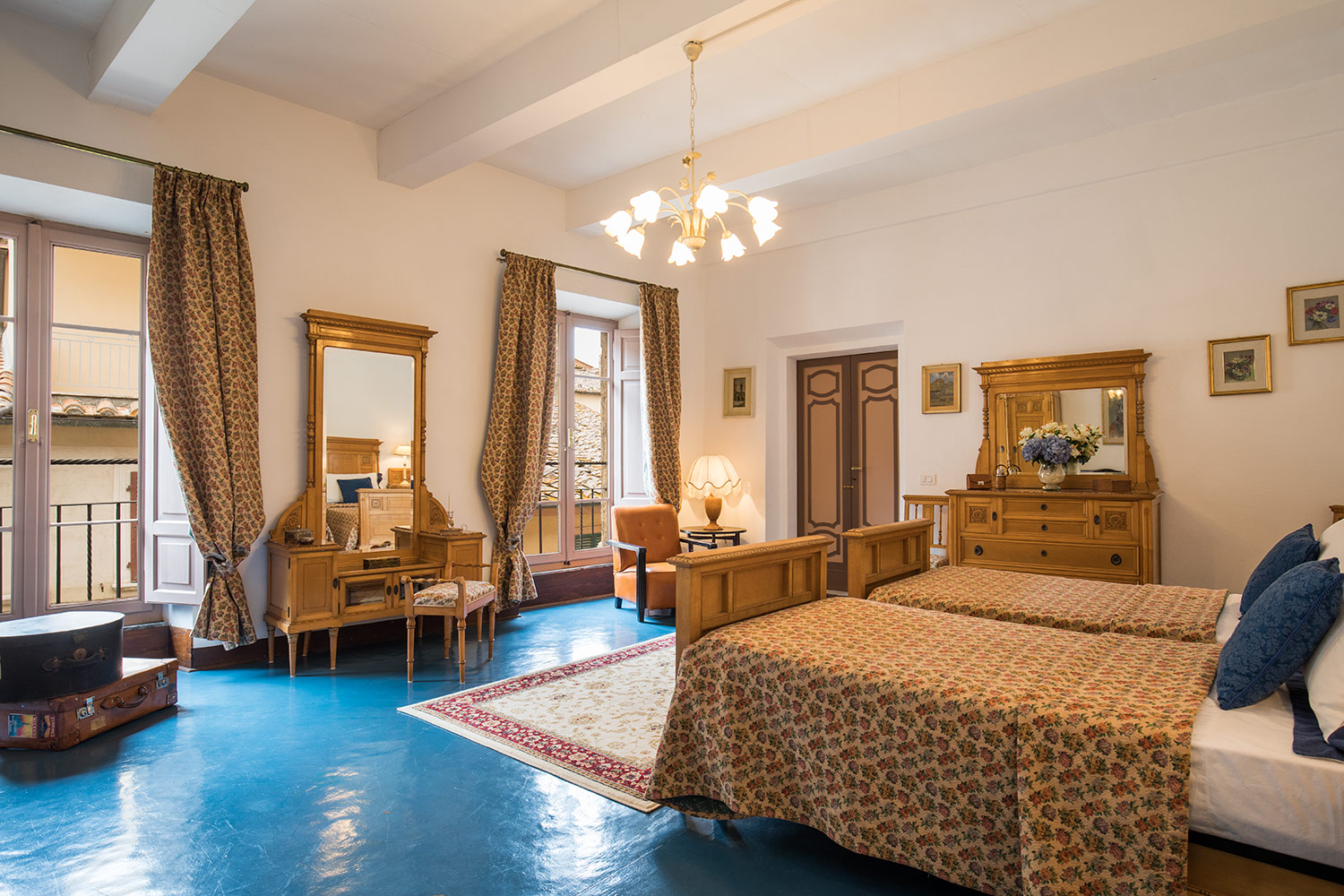 residenza storica a montepulciano suite blu